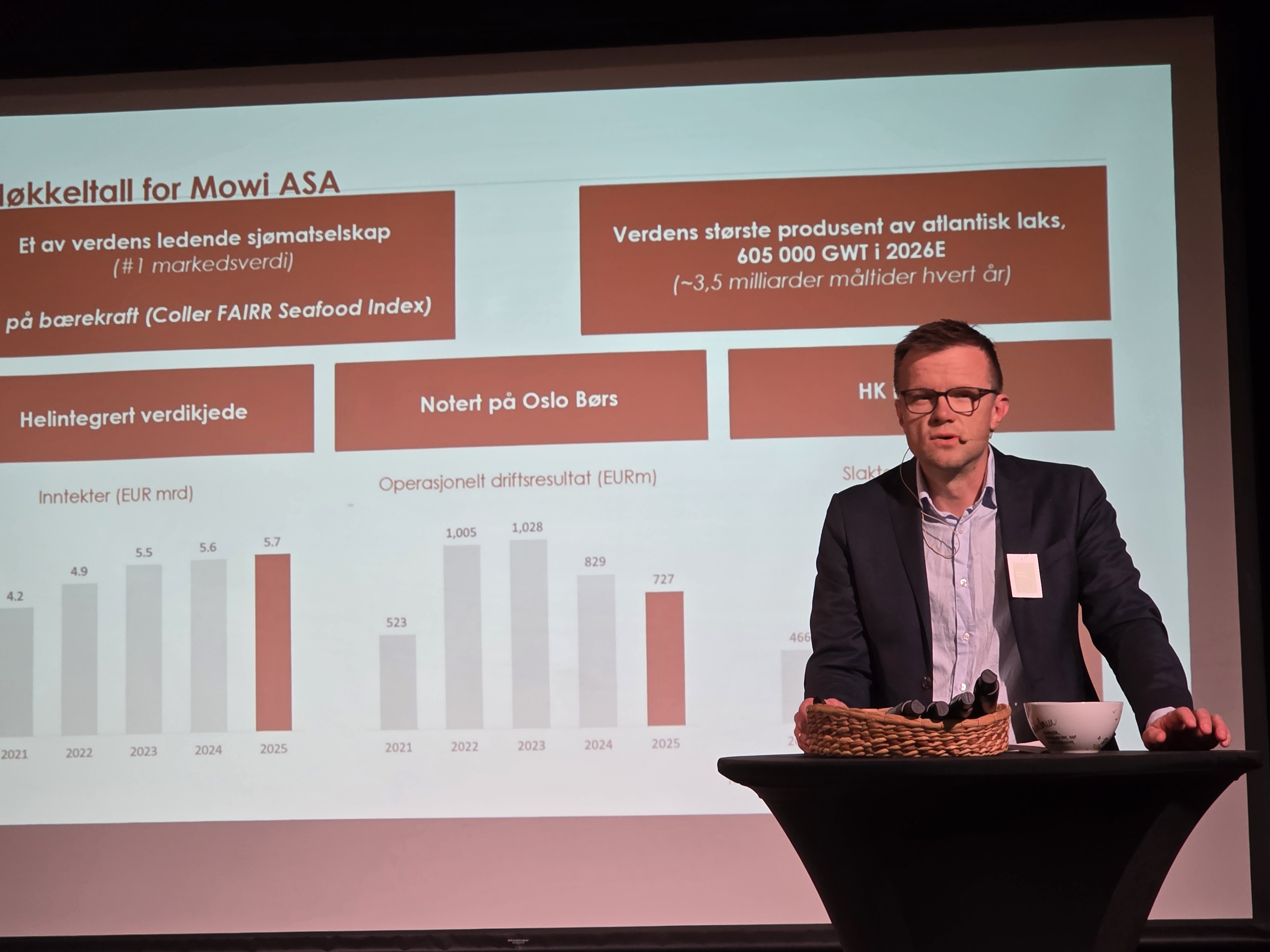 Ørjan Tveiten, regiondirektør Nord-Norge i Mowi. Tveiten