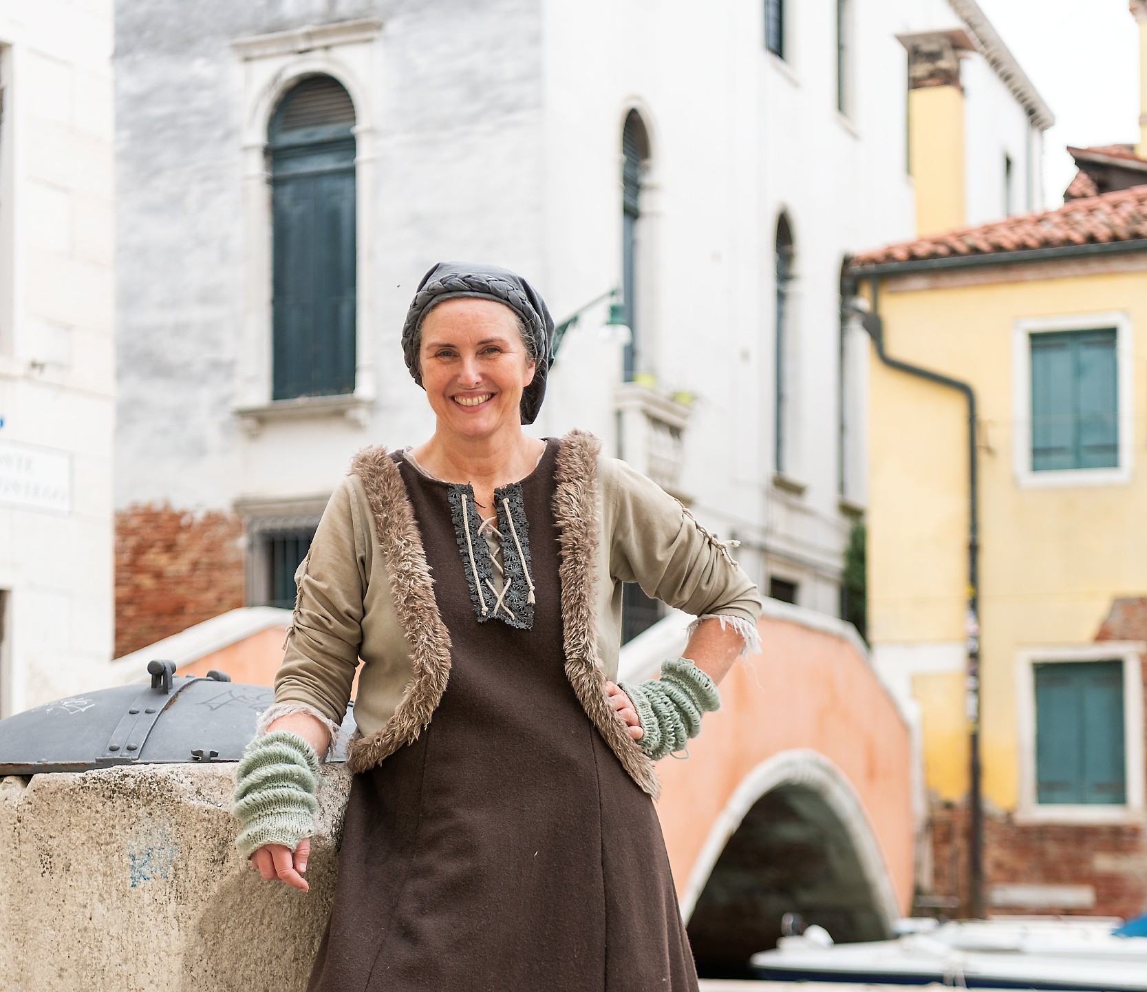 Hildegunn Pettersen - primus motor for Querinioperaen, her i Venezia i 2023. Foto Annar Bjørgli. Hildegunn Pettersen